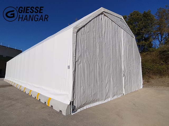 Capannoni in PVC per forniture industriali