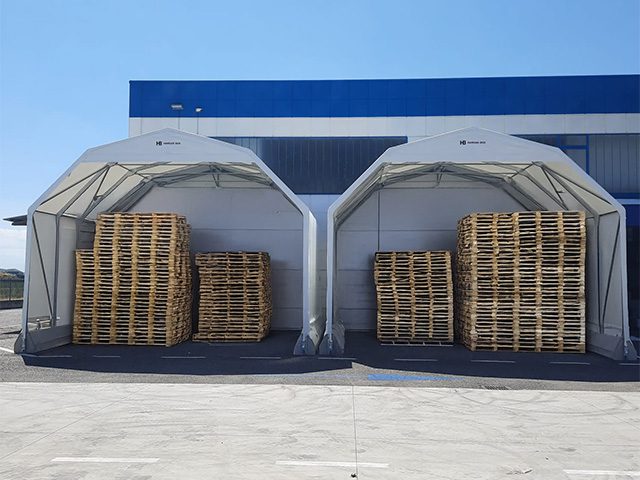 Coperture in PVC industriali