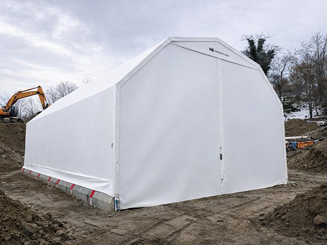 Coperture in PVC industriali
