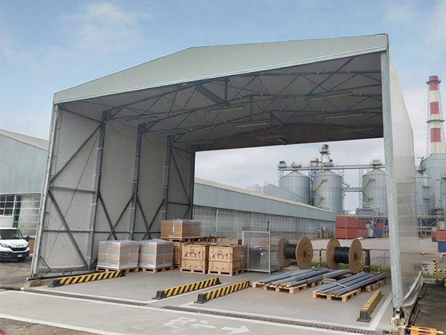 Ritelonatura capannoni mobili in PVC