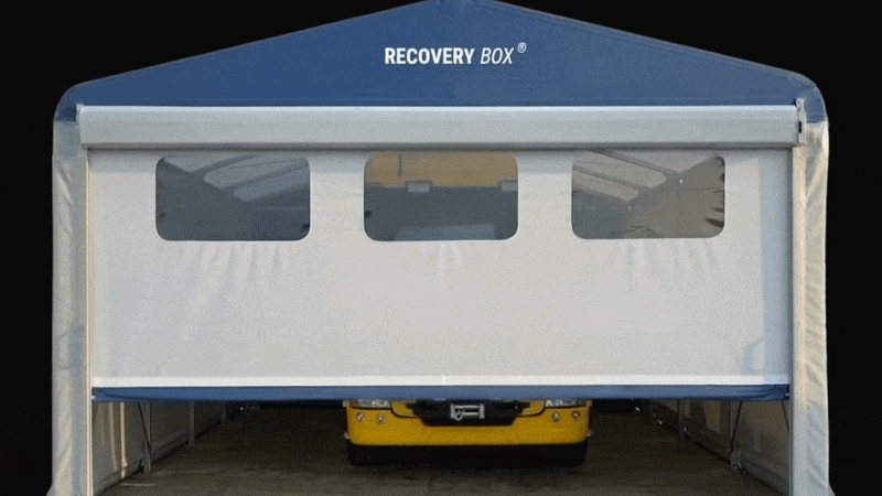 RECOVERY BOX® struttura PVC carro attrezzi